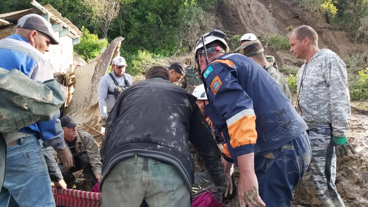 Найдено тело девочки, пропавшей при сходе селя в Текели