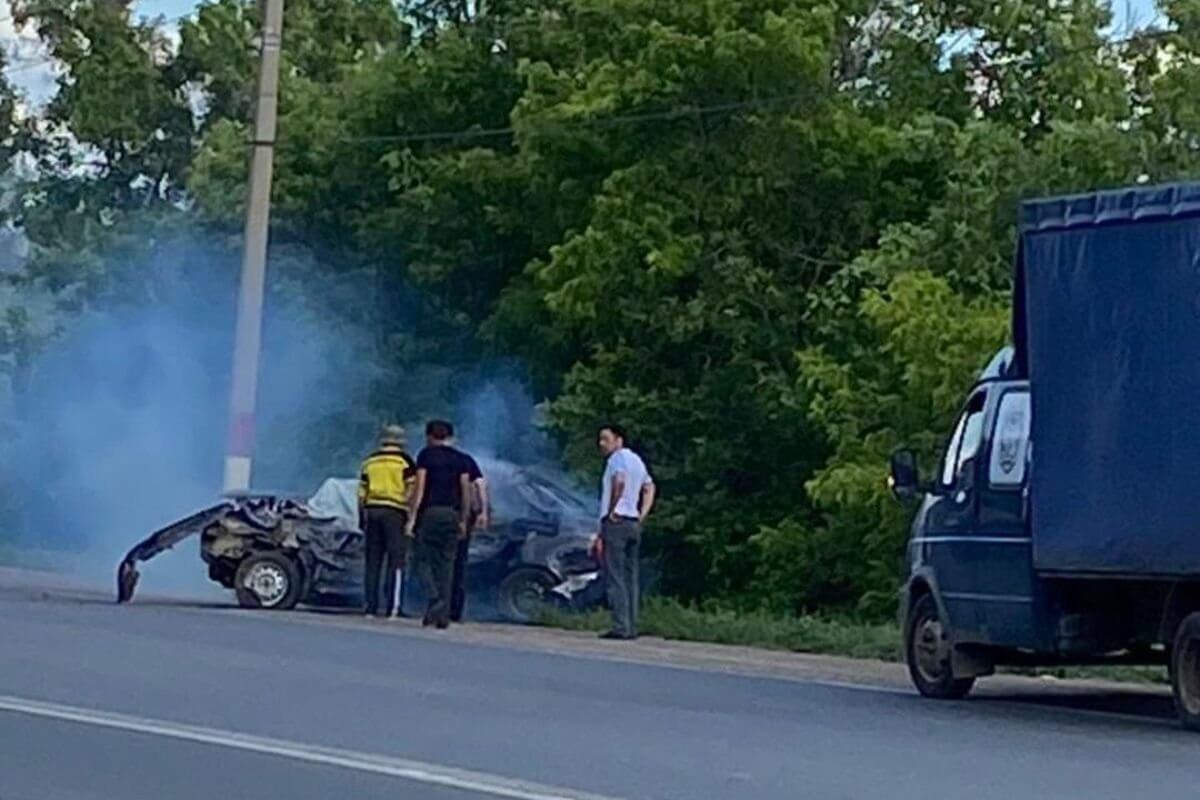 В Уральске 18-летний водитель авто погиб в ДТП с автобусом