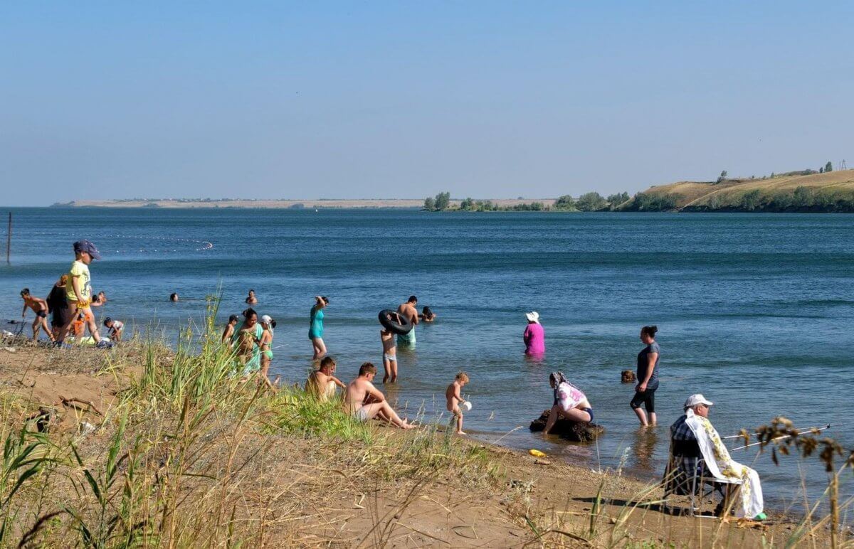 Водохранилище Стоун каньон купание