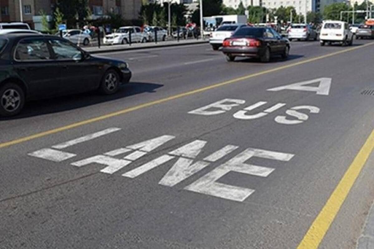 Проголосовать против допуска на Bus Lane всех машин в часы пик просят астанчан