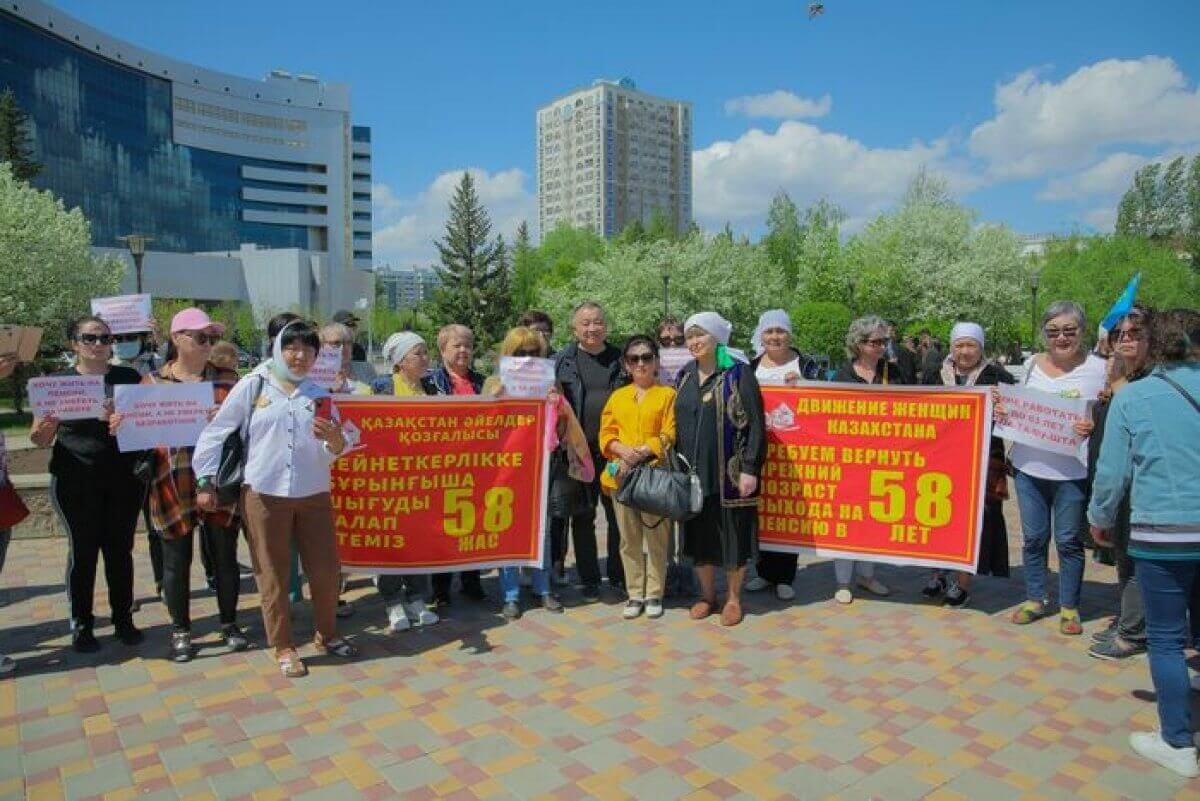 Сколько митингов прошло в Астане с начала года?