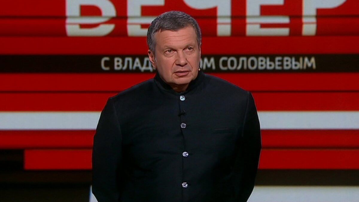 «У нас же свобода слова»: Соловьев ответил на критику слов эксперта о Казахстане в его ток-шоу