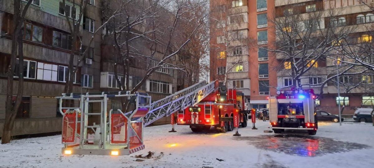 Бытовой пожар унес жизнь одного человека