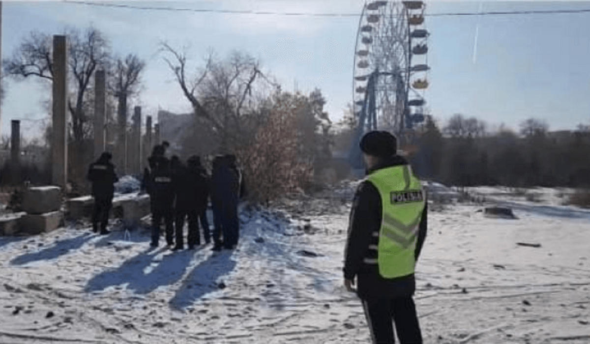 Труп мужчины нашли в центральном парке Талдыкоргана