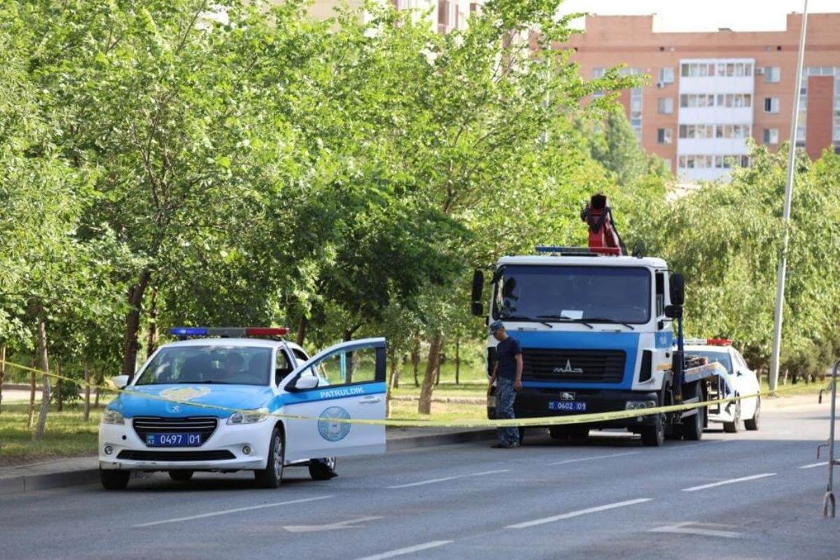 Аким Астаны поблагодарил полицейских за освобождение заложников в отделении Kaspi  банка