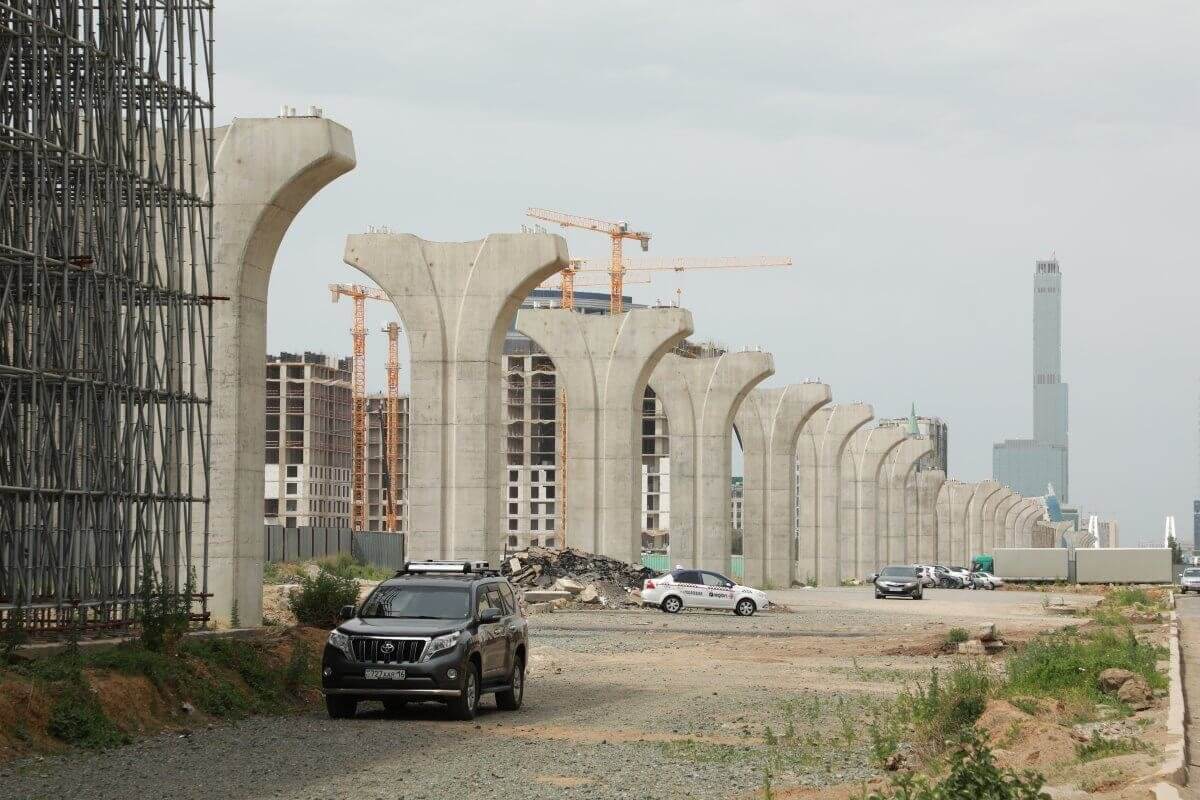 Названы станции «Астана LRT»