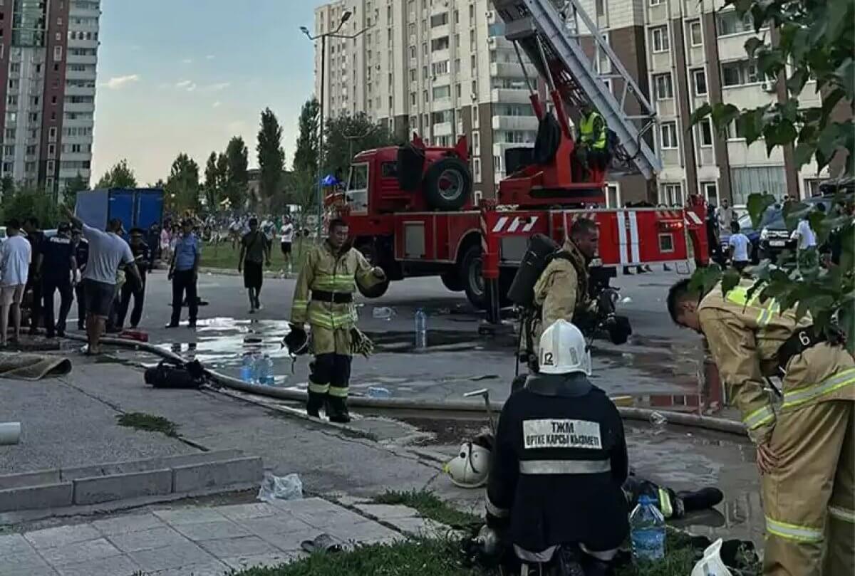 Семье погибшей при пожаре алматинки окажут помощь