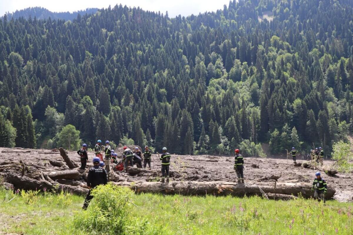 До 14 выросло число погибших при сходе гигантского оползня в Грузии