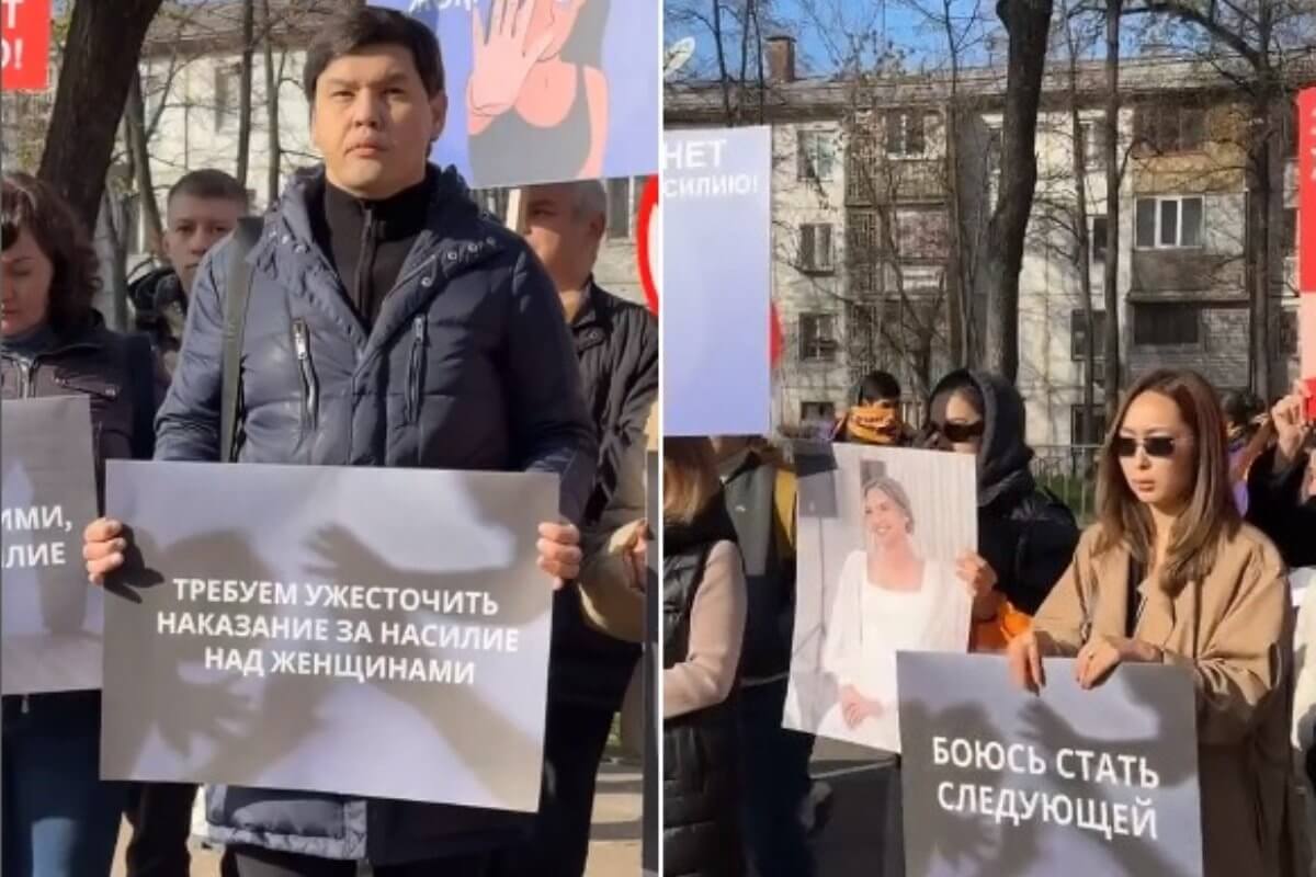 Брат Салтанат Нукеновой на митинге в Алматы: «Не закрывайте глаза, не  молчите» (ВИДЕО)