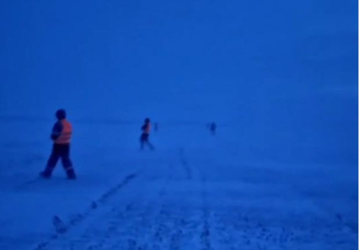 Бабушка и внучка пропали в Костанайской области во время бурана (ВИДЕО)