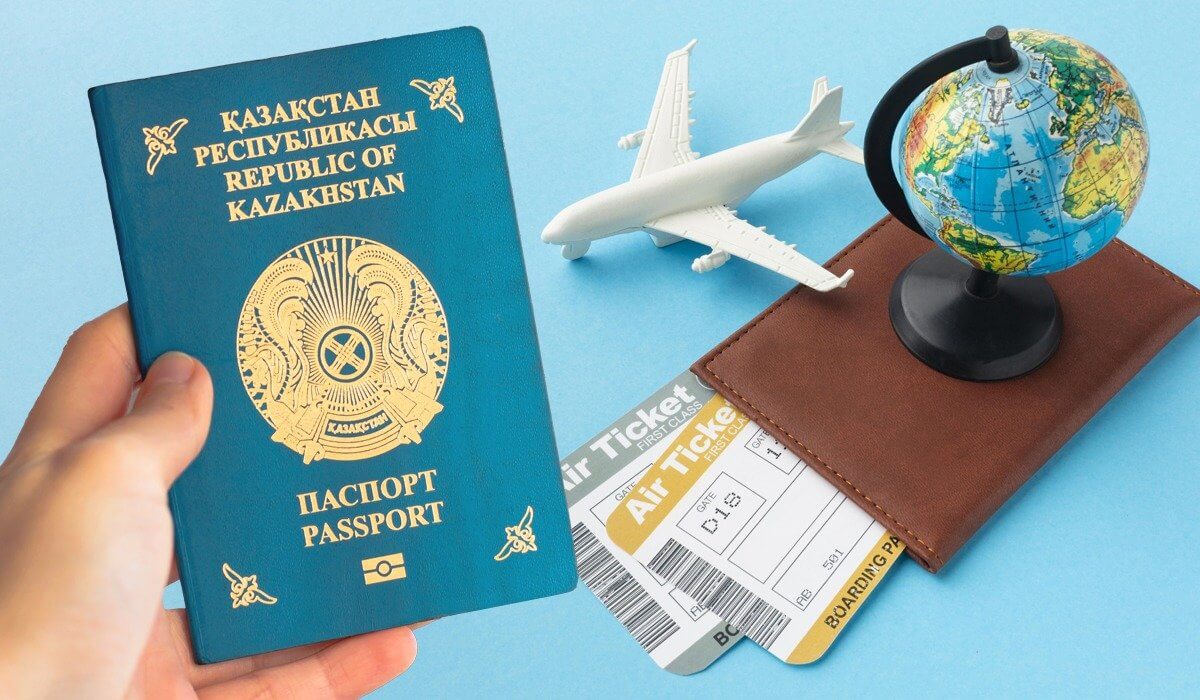 Куда казахстанцы могут поехать без визы в 2024 году?