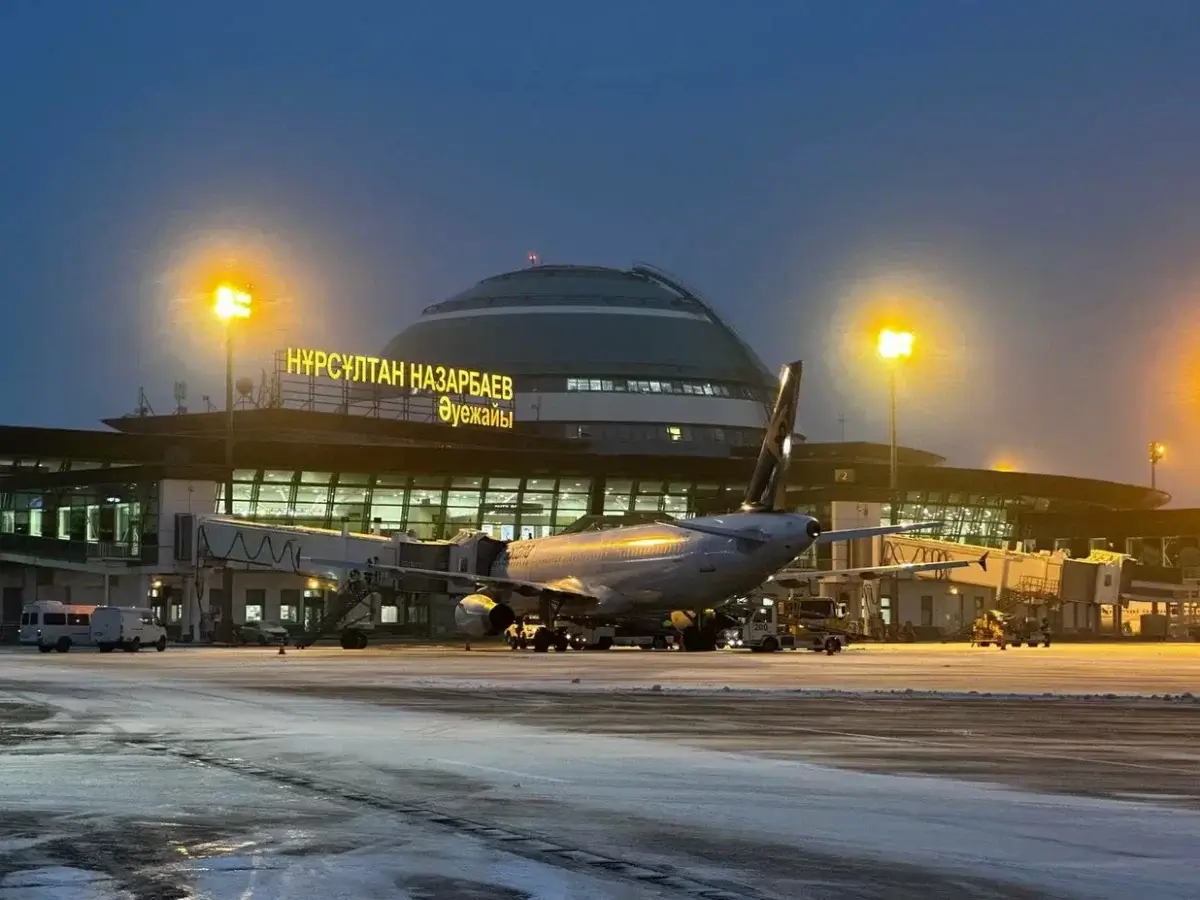 Аэродром Астаны будет закрыт в ночное время