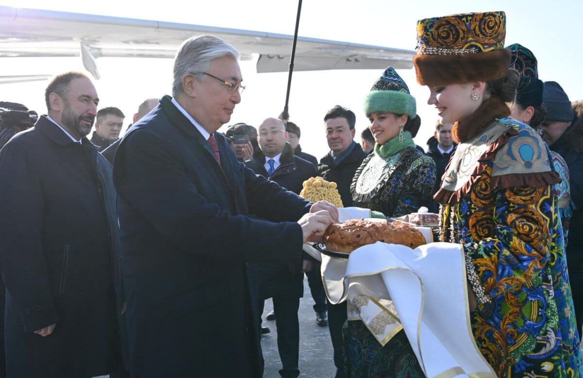 Касым-Жомарт Токаев прибыл в Казань