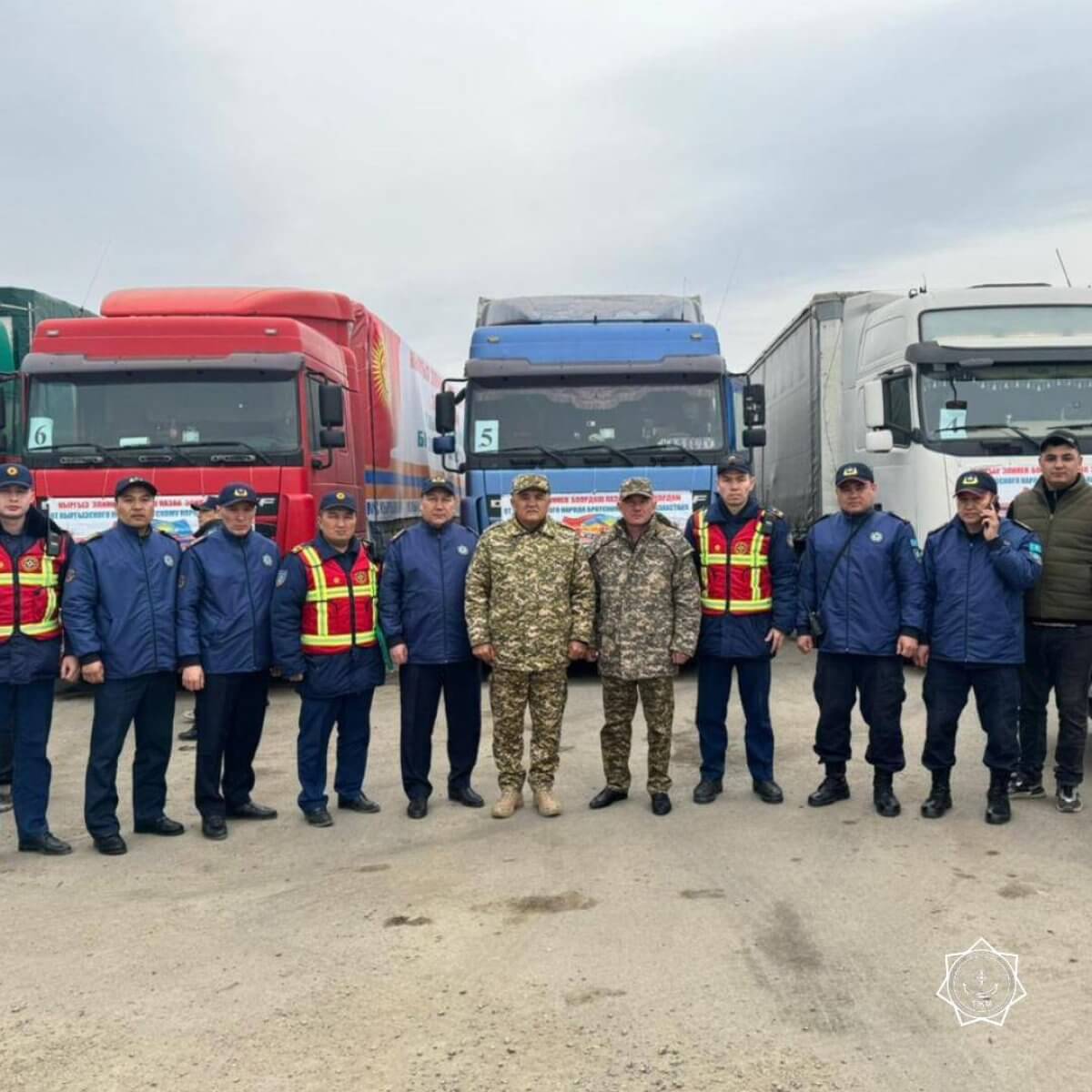 Гуманитарная помощь из Кыргызстана прибыла в два региона Казахстана