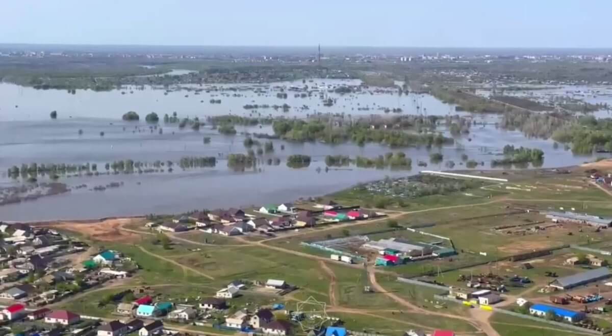 Большая вода плавно перемещается из ЗКО в Атыраускую область – МЧС (ВИДЕО)