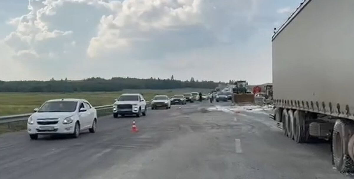 Движение восстановлено на трассе Астана-Петропавловск