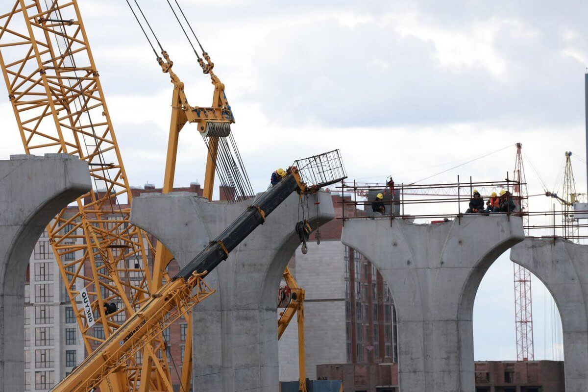 Из-за демонтажа конструкций LRT ограничат движение на одной из улиц Астаны