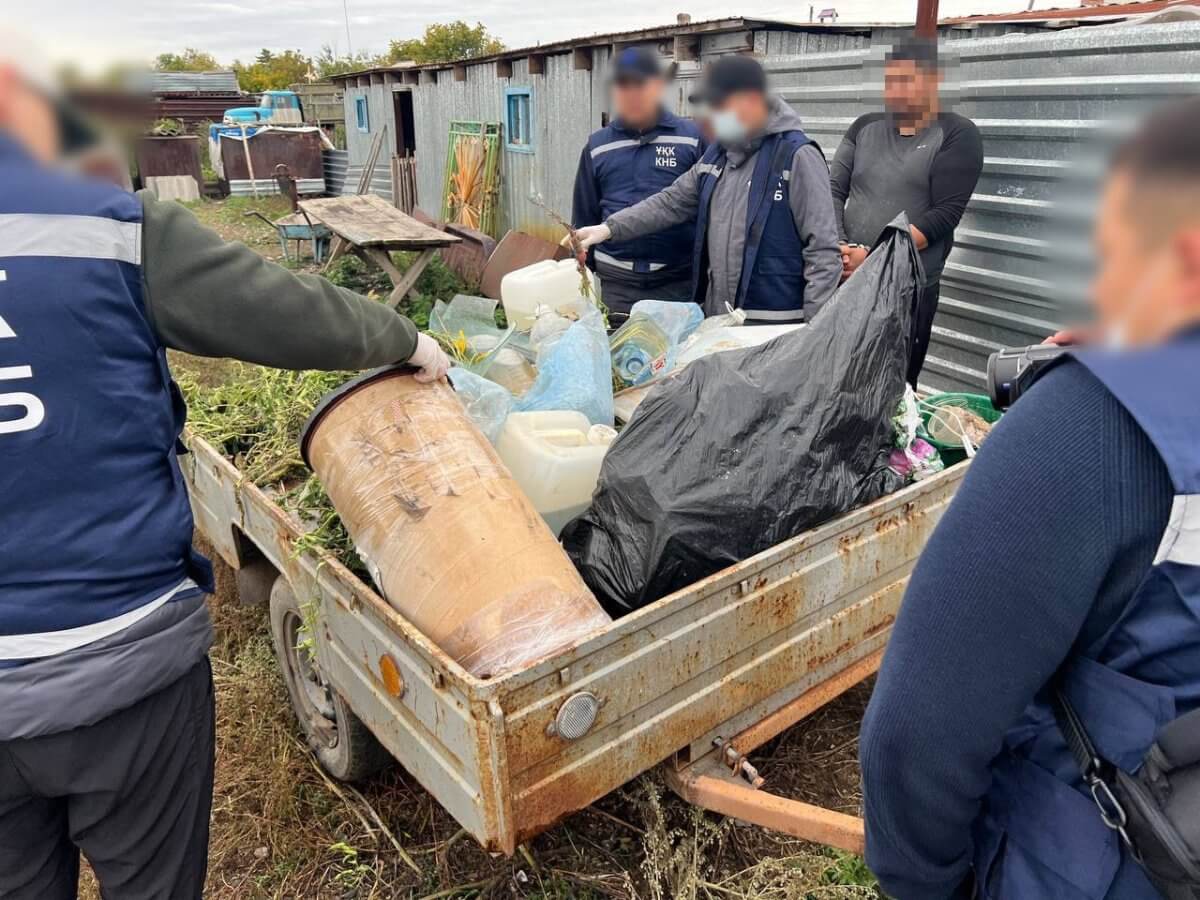 Подпольную лабораторию по производству наркотиков выявили в Акмолинской области