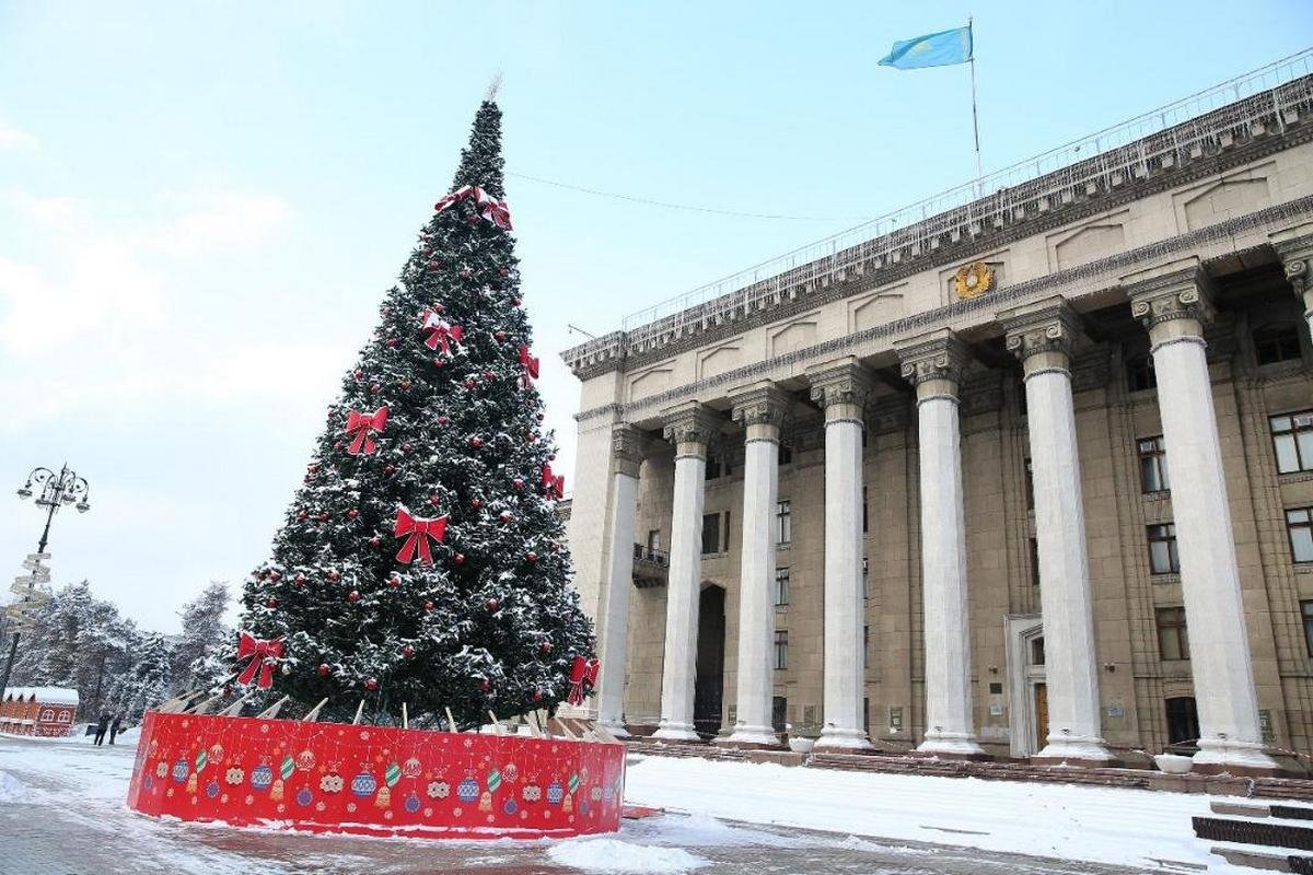 Во сколько обойдется новогоднее оформление Алматы