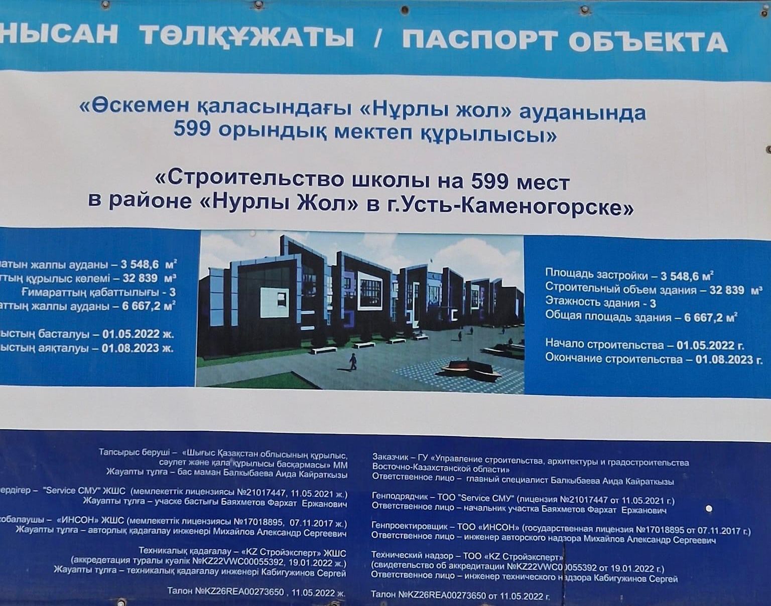 Школьная аллея за 1,3 млрд: участок пустует, а часть бюджета успели освоить  в Усть-Каменогорске (ВИДЕО)